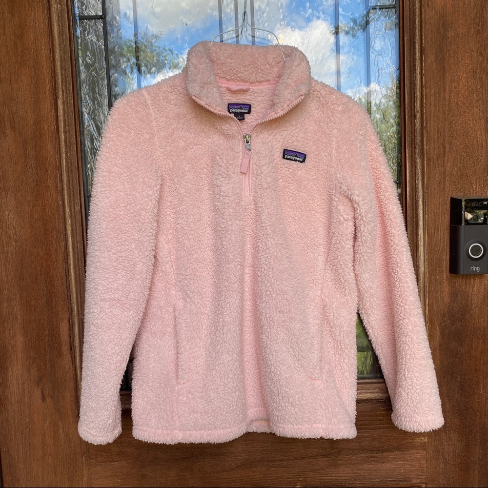 Girls Pink Patagonia Los Gatos Fleece
